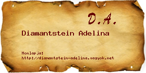 Diamantstein Adelina névjegykártya